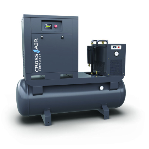Винтовой компрессор Cross Air CA15-8GA-500DRY, IP54